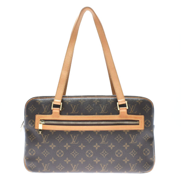 ik 00 0451047 00 Louis Vuitton Monogram City GM Tote Bag Brown