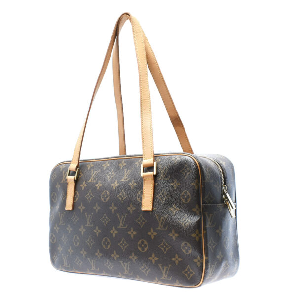 ik 00 0451047 01 Louis Vuitton Monogram City GM Tote Bag Brown