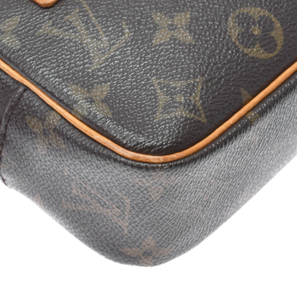 ik 00 0451175 05 Louis Vuitton Monogram Pochette Cite Shoulder Bag Brown