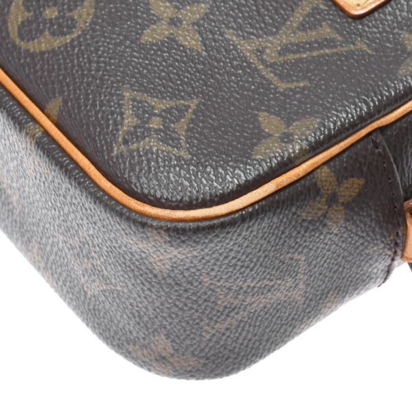 ik 00 0451175 06 Louis Vuitton Monogram Pochette Cite Shoulder Bag Brown