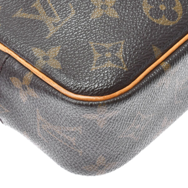 ik 00 0451175 07 Louis Vuitton Monogram Pochette Cite Shoulder Bag Brown