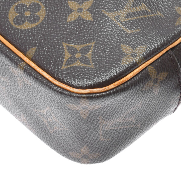 ik 00 0451175 08 Louis Vuitton Monogram Pochette Cite Shoulder Bag Brown