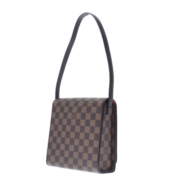 ik 00 0451248 2 Louis Vuitton Damier Tribeca Mini Shoulder Bag Brown