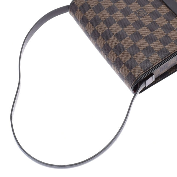 ik 00 0451248 3 Louis Vuitton Damier Tribeca Mini Shoulder Bag Brown