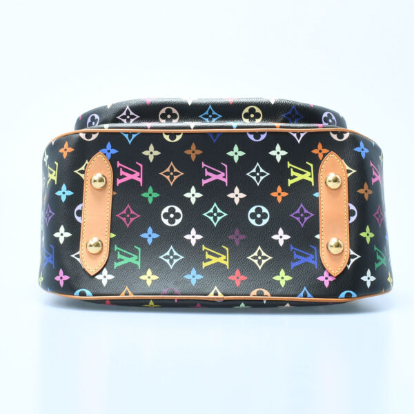 ik 00 0451291 6 Louis Vuitton Monogram Multicolor Rita 2WAY Handbag Noir