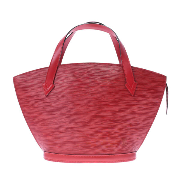 ik 00 0451634 1 Louis Vuitton Epi Saint Jacques Hand PM Handbag Castilian Red