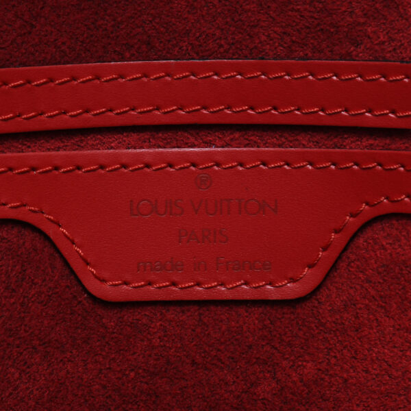 ik 00 0451634 14 Louis Vuitton Epi Saint Jacques Hand PM Handbag Castilian Red