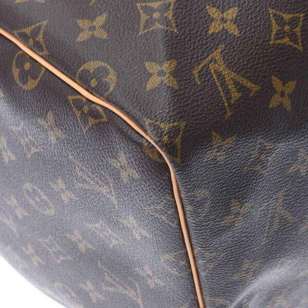 ik 00 0453240 9 Louis Vuitton Monogram Keepall 55 Bag Brown