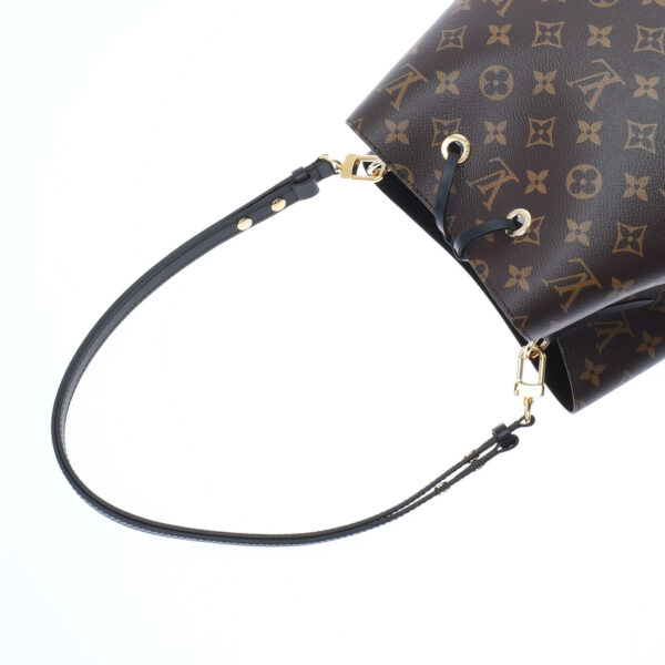 ik 00 0453428 3 Louis Vuitton Monogram Neo Noe Shoulder Bag Noir