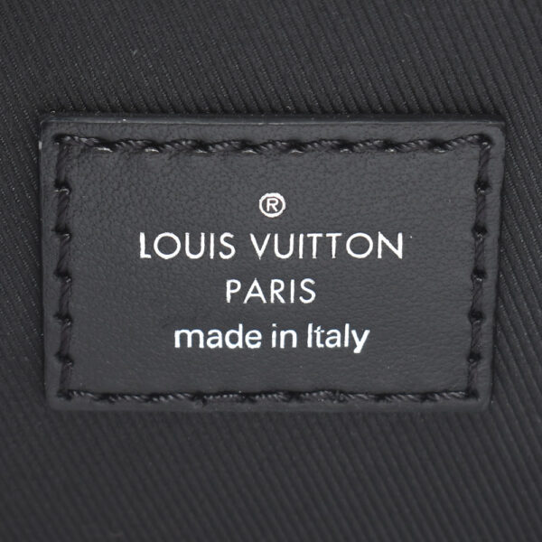 ik 00 0454276 12 Louis Vuitton Epi Monogram Eclipse Flap Messenger Bag Black