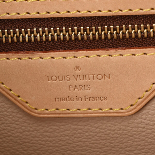 ik 00 0454323 16 Louis Vuitton Monogram Bucket GM Tote Bag Brown