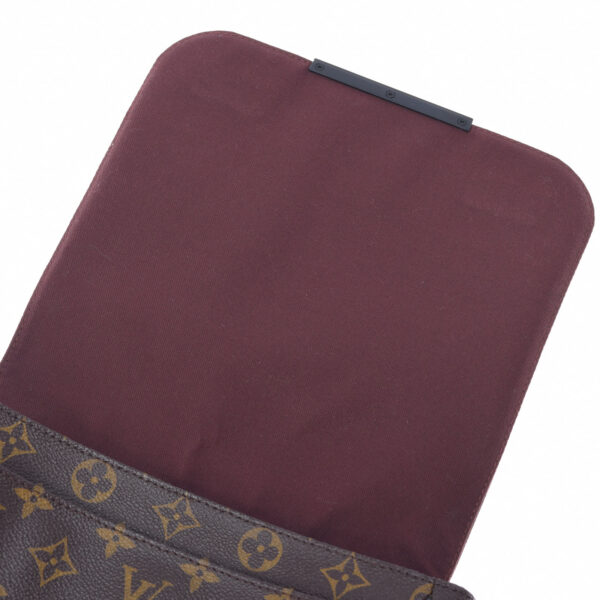 ik 00 0455140 11 Louis Vuitton Monogram Macassar District PM Shoulder Bag Brown