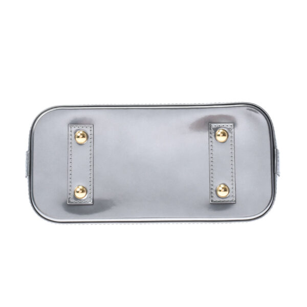 ik 00 0455141 6 Louis Vuitton Vernis Alma BB 2WAY Handbag Argent