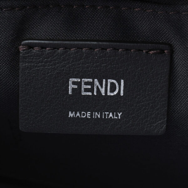 ik 00 0455144 10 Fendi Visaway Mini Handbag Calf Leather Brown