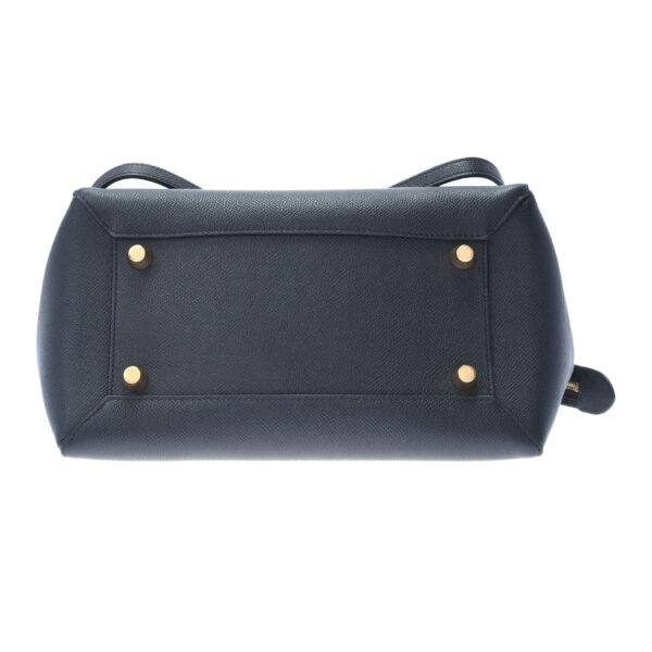 ik 00 0455145 5 Celine Belt Bag Mini Handbag Grained Calf Black