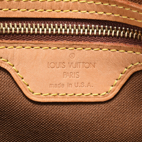 ik 00 0455152 17 Louis Vuitton Monogram Mini Looping Shoulder Bag Brown