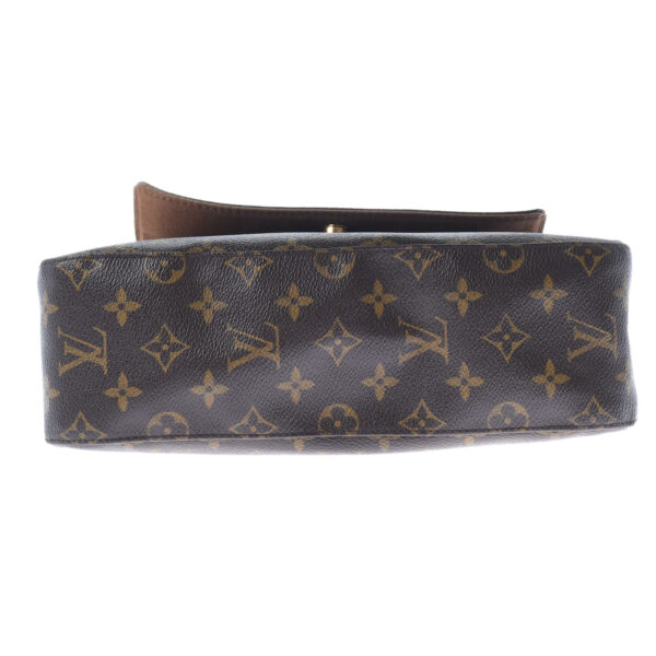 ik 00 0455152 5 Louis Vuitton Monogram Mini Looping Shoulder Bag Brown