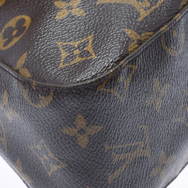 ik 00 0455152 6 Louis Vuitton Monogram Mini Looping Shoulder Bag Brown