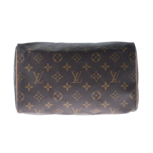 ik 00 0455159 4 Louis Vuitton Monogram Speedy 25 Handbag Brown