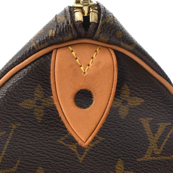 ik 00 0455159 9 Louis Vuitton Monogram Speedy 25 Handbag Brown