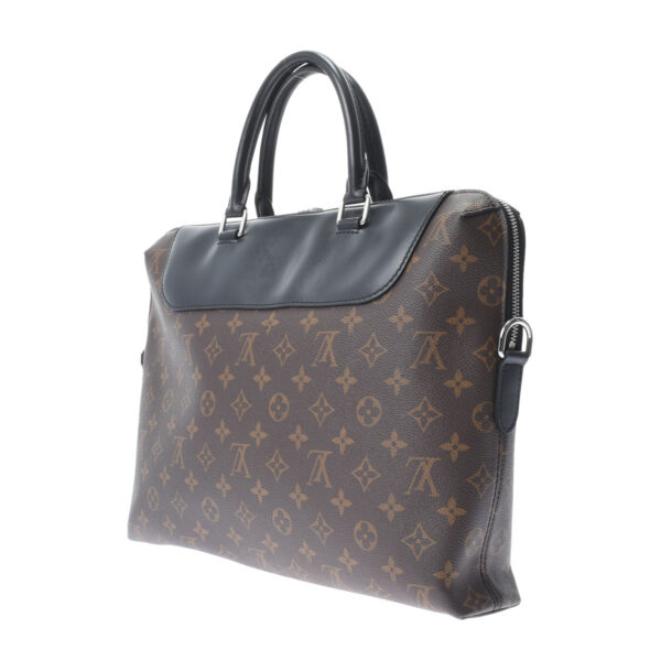 ik 00 0460243 2 Louis Vuitton Monogram Macassar Porte de Cumandour Brown