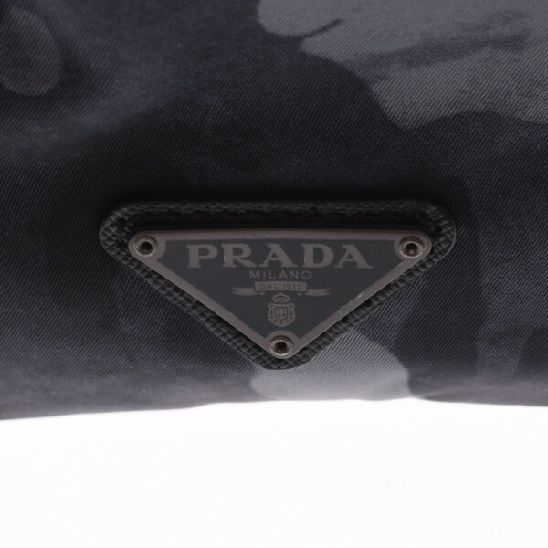 ik 00 0507449 10 Prada Backpack Camouflage Nylon Black