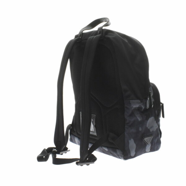 ik 00 0507649 2 Prada Backpack Camouflage Nylon Black