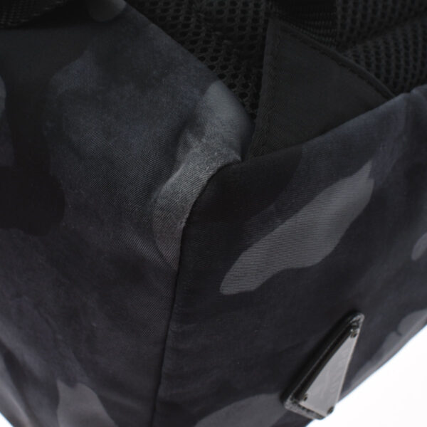 ik 00 0507649 9 Prada Backpack Camouflage Nylon Black