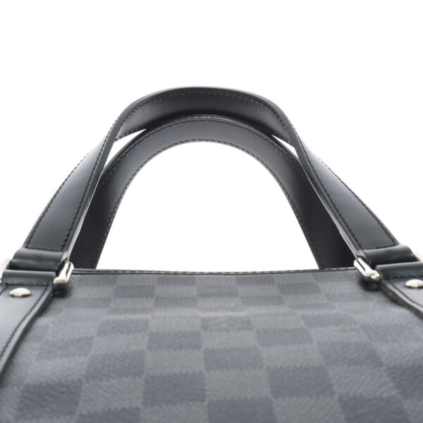 ik 00 0528109 4 Louis Vuitton Damier Graphite Tadao Tote Bag Black Gray