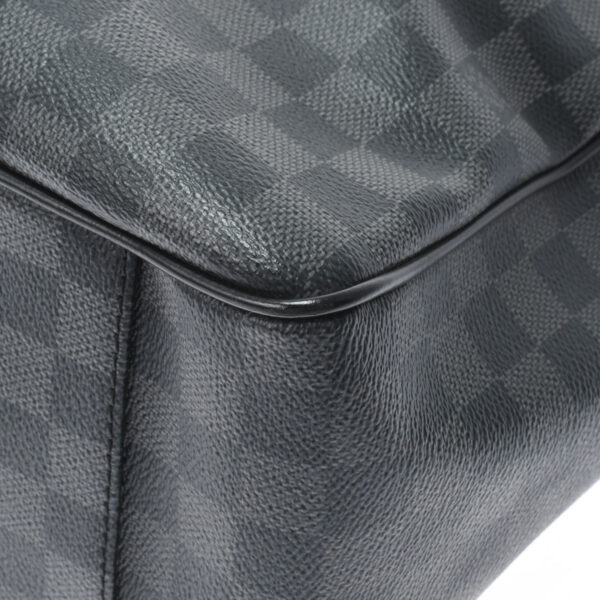 ik 00 0528109 7 Louis Vuitton Damier Graphite Tadao Tote Bag Black Gray