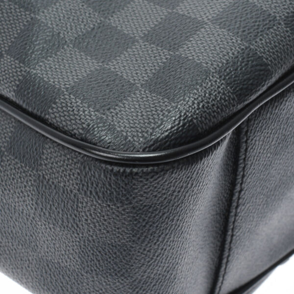 ik 00 0528109 8 Louis Vuitton Damier Graphite Tadao Tote Bag Black Gray