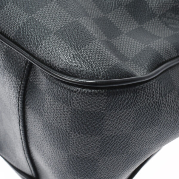 ik 00 0528109 9 Louis Vuitton Damier Graphite Tadao Tote Bag Black Gray