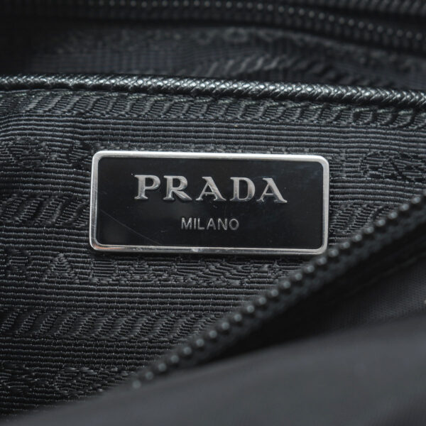 ik 00 0528140 15 Prada Shoulder Bag Nylon Black