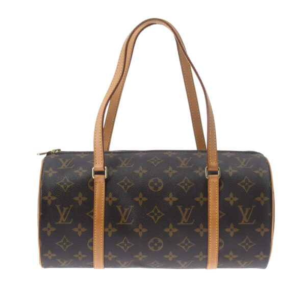 ik 00 0529217 2 Louis Vuitton Monogram Papillon 30 Handbag Brown