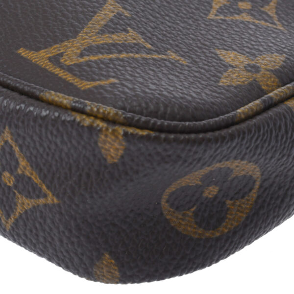 ik 00 0530803 9 Louis Vuitton Monogram Pochette Accessory Pouch Brown