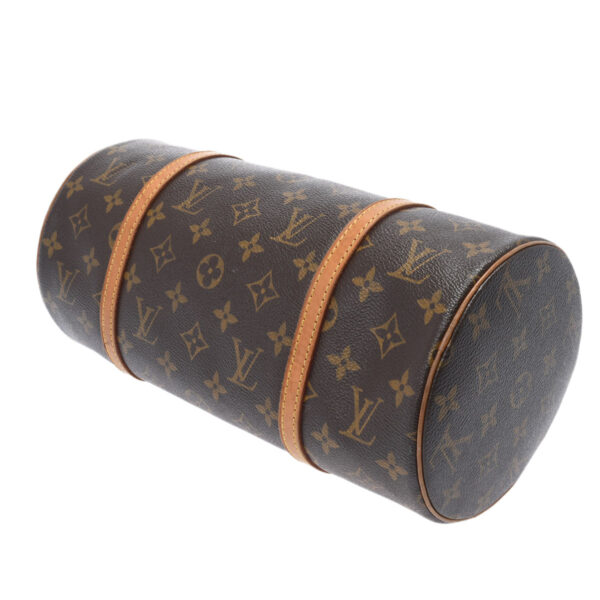 ik 00 0537651 7 Louis Vuitton Monogram Papillon 30 Handbag Brown