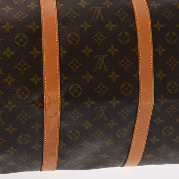 ik 00 0542601 10 Louis Vuitton Monogram Keepall 60 Bag Brown