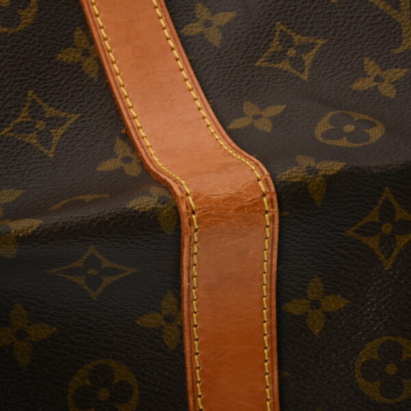 ik 00 0542601 12 Louis Vuitton Monogram Keepall 60 Bag Brown