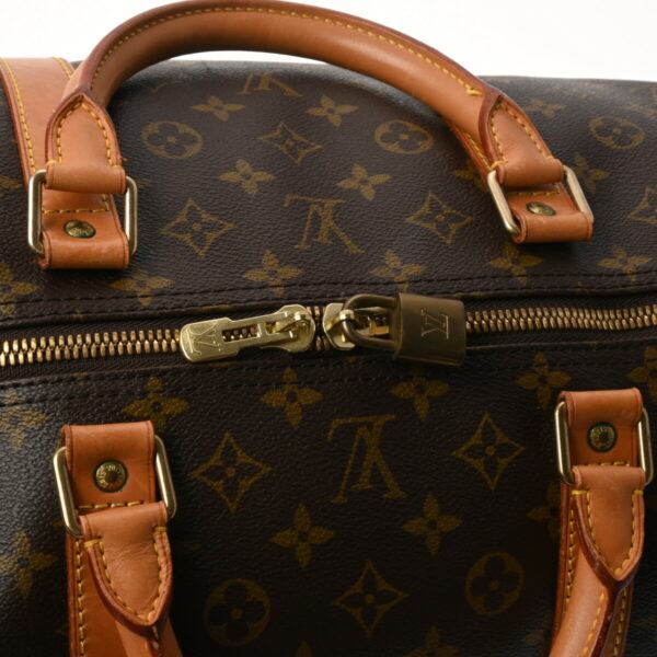 ik 00 0542601 13 Louis Vuitton Monogram Keepall 60 Bag Brown