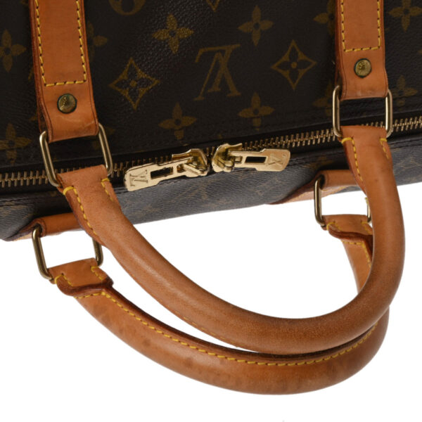 ik 00 0542616 4 Louis Vuitton Monogram Keepall 60 Bag Brown