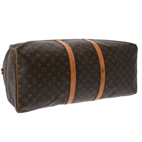 ik 00 0542616 6 Louis Vuitton Monogram Keepall 60 Bag Brown