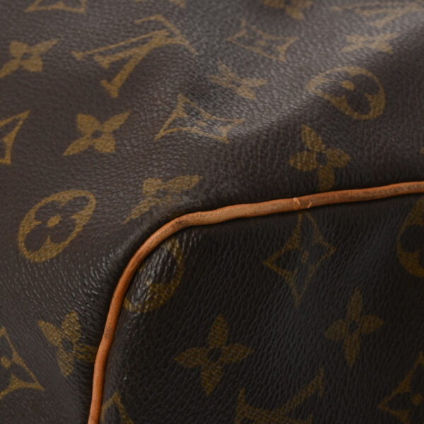 ik 00 0542616 8 Louis Vuitton Monogram Keepall 60 Bag Brown