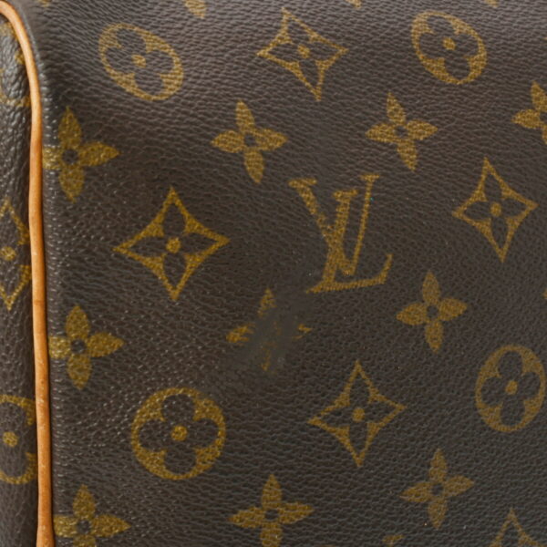 ik 00 0542616 9 Louis Vuitton Monogram Keepall 60 Bag Brown