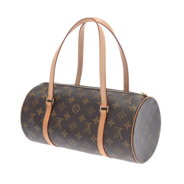 ik 00 0544542 3 Louis Vuitton Monogram Papillon 30 Handbag Brown