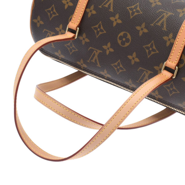 ik 00 0544542 4 Louis Vuitton Monogram Papillon 30 Handbag Brown