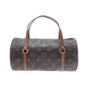 ik 00 0544557 2 Louis Vuitton Petit Palais PM Monogram Shoulder Bag Brown