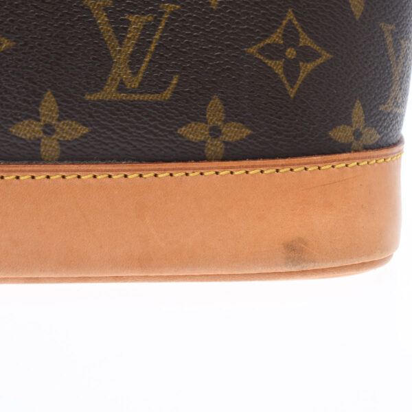 ik 00 0544558 11 Louis Vuitton Monogram Alma PM Handbag Brown