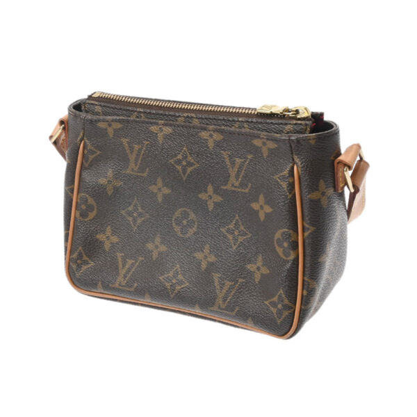 ik 00 0546891 3 Louis Vuitton Monogram Viva Cite PM Shoulder Bag Brown