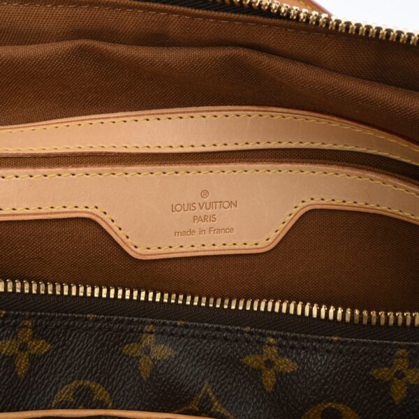 ik 00 0551197 15 Louis Vuitton Monogram Carryall Bag Brown