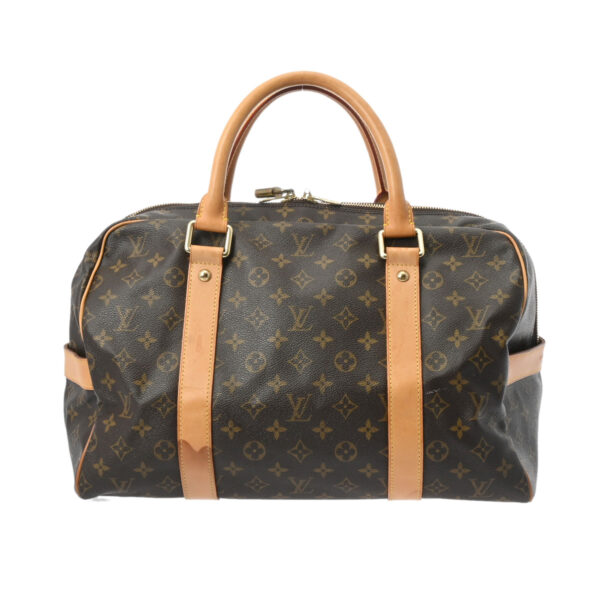 ik 00 0551197 2 Louis Vuitton Monogram Carryall Bag Brown